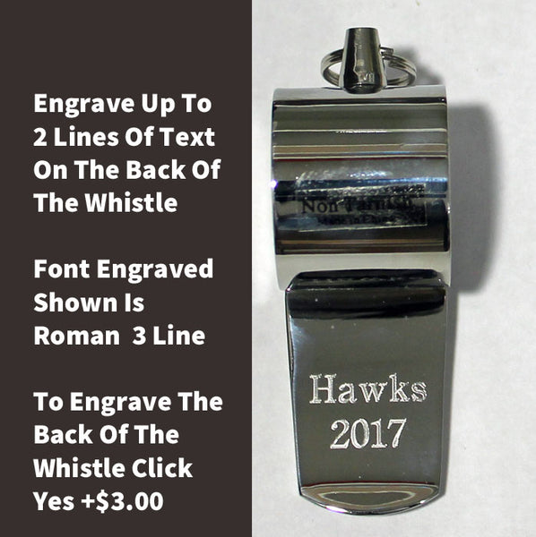 Personalized Whistle