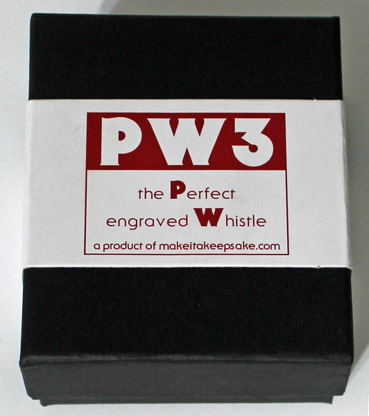 Paw Print Whistle - PW3 the Perfect engraved Whistle