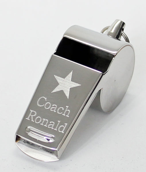 Star Whistle - PW3 the Perfect engraved Whistle