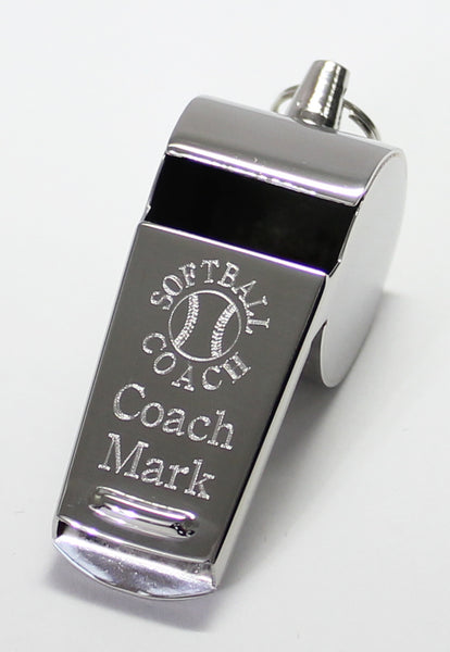 Softball Whistle - PW3 the Perfect engraved whistle