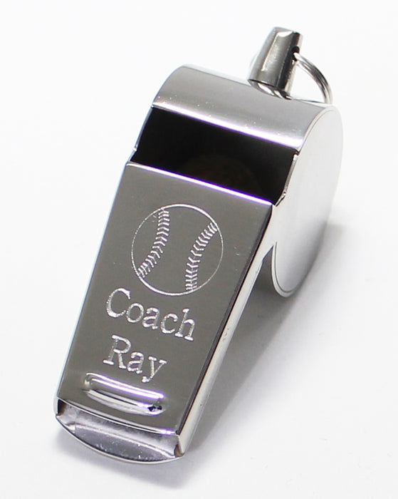 Baseball Whistle - the Perfect engraved Whistle