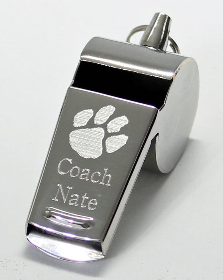 Paw Print Whistle - PW3 the Perfect engraved Whistle
