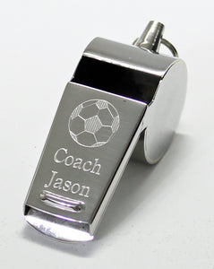 Soccer Whistle - PW3 the Perfect engraved Whistle